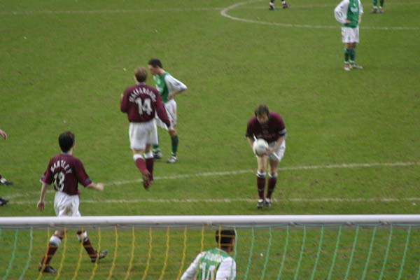 Sun 15 Feb 2004  Hibernian 1  Hearts 1 