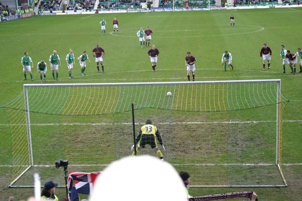 Sun 15 Feb 2004  Hibernian 1  Hearts 1 