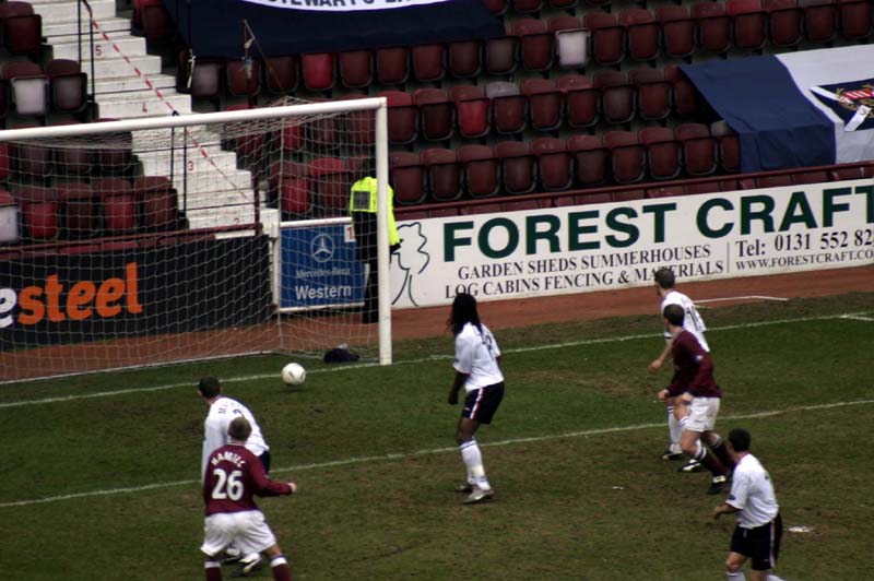 Sat 27 Mar 2004  Hearts 3  Dundee 1 