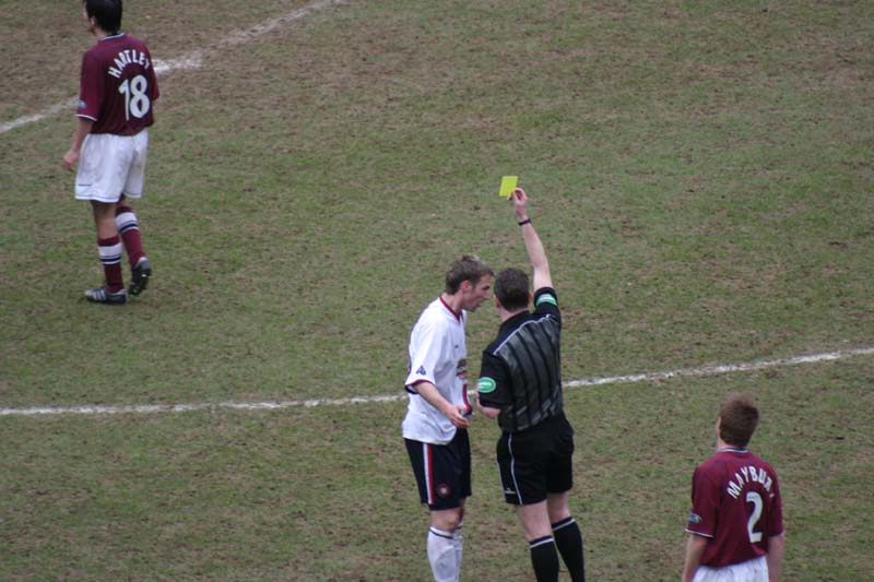 Sat 27 Mar 2004  Hearts 3  Dundee 1 