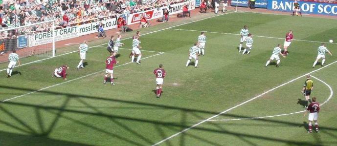 Sun 25 Apr 2004  Hearts 1  Celtic 1 