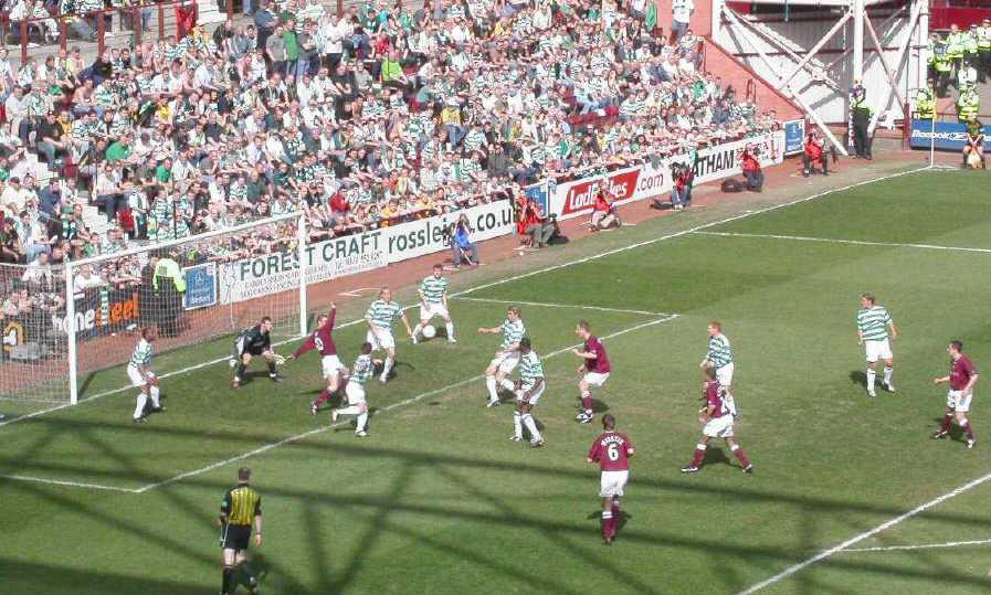 Sun 25 Apr 2004  Hearts 1  Celtic 1 