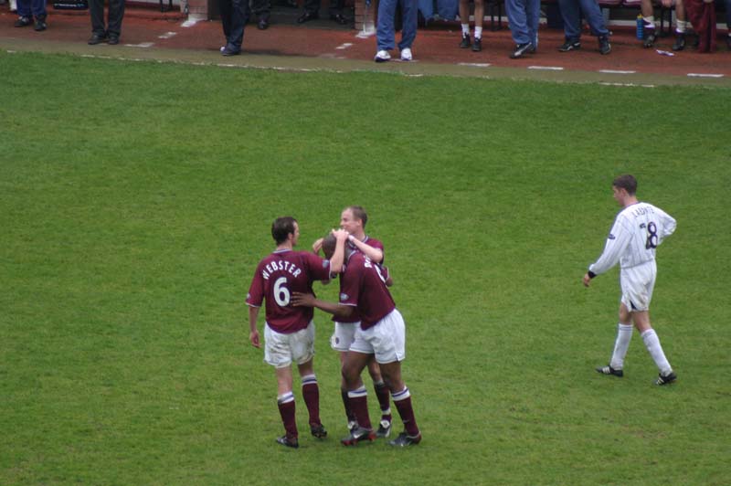 Sat 08 May 2004  Hearts 2  Dunfermline Athletic 1 