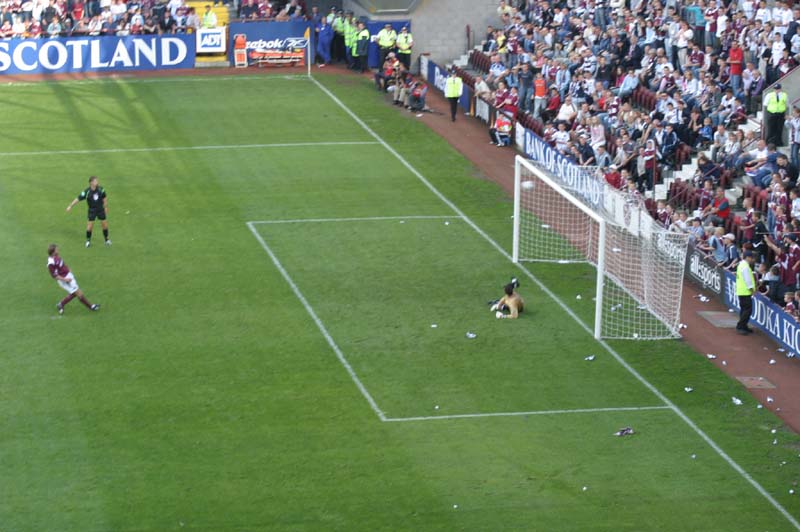 Sat 21 Aug 2004  Hearts 3  Kilmarnock 0 