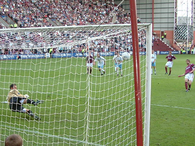 Sat 21 Aug 2004  Hearts 3  Kilmarnock 0 