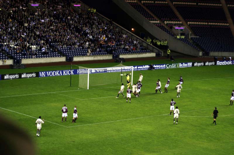 Thu 16 Sep 2004  Hearts 3  Braga 1 