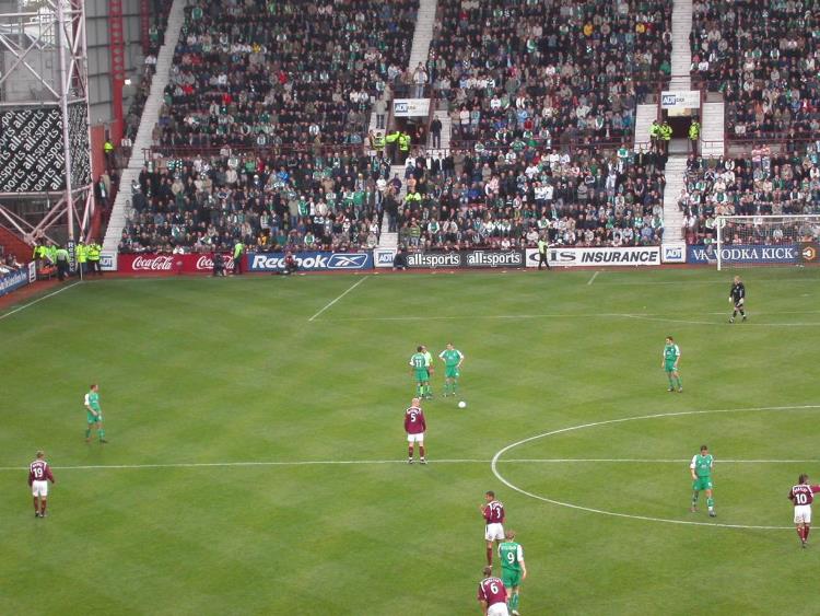 Sun 24 Oct 2004  Hearts 2  Hibernian 1 