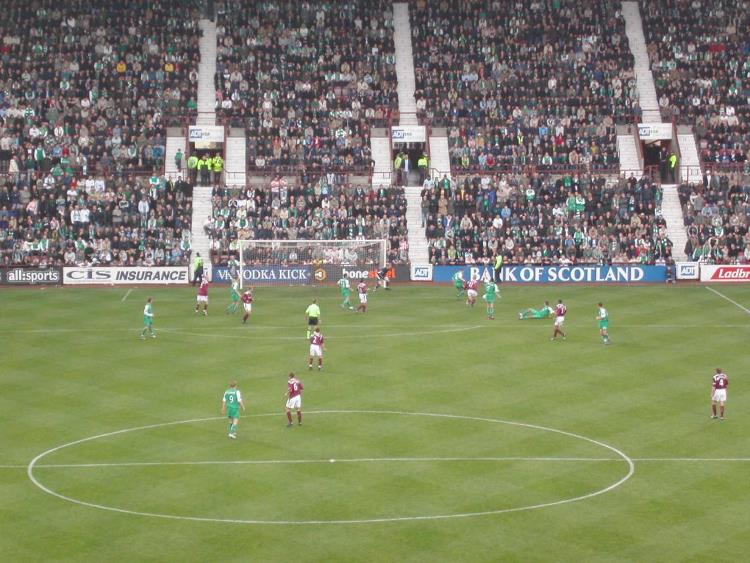 Sun 24 Oct 2004  Hearts 2  Hibernian 1 