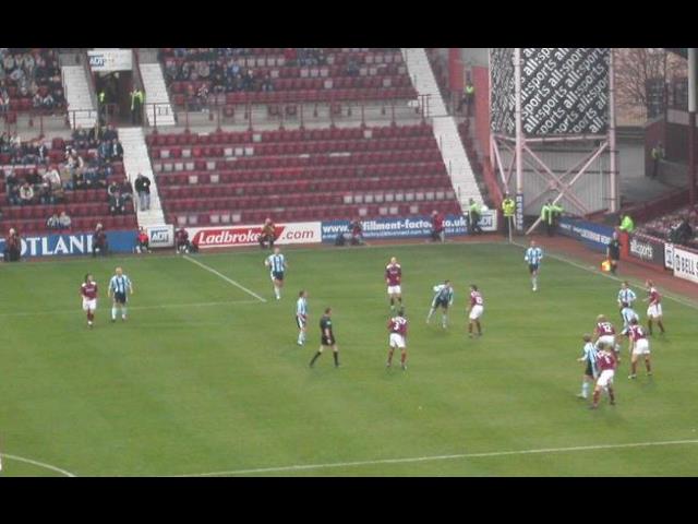 Sat 30 Oct 2004  Hearts 3  Dundee 0 