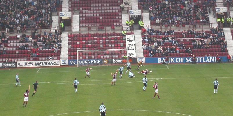 Sat 30 Oct 2004  Hearts 3  Dundee 0 