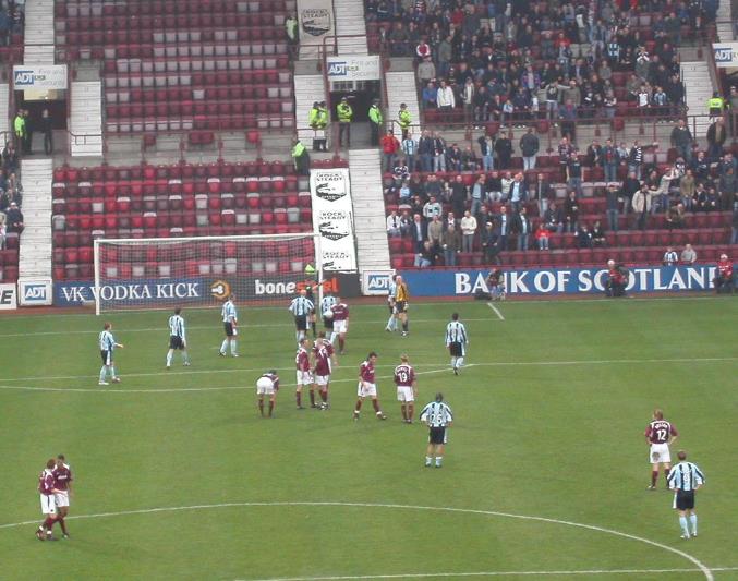 Sat 30 Oct 2004  Hearts 3  Dundee 0 