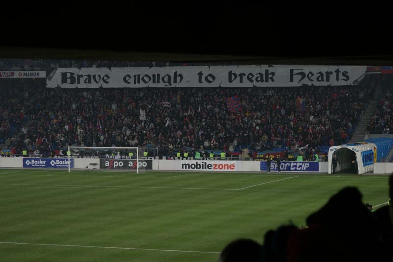 Thu 25 Nov 2004  FC Basel 1  Hearts 2 