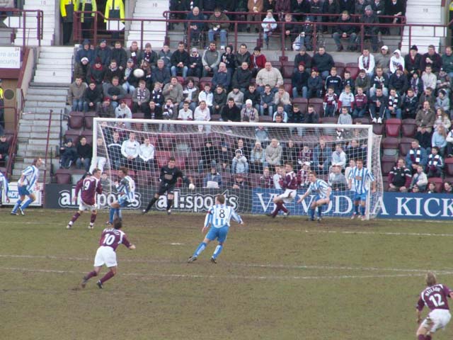 Sat 12 Feb 2005  Hearts 3  Kilmarnock 0 