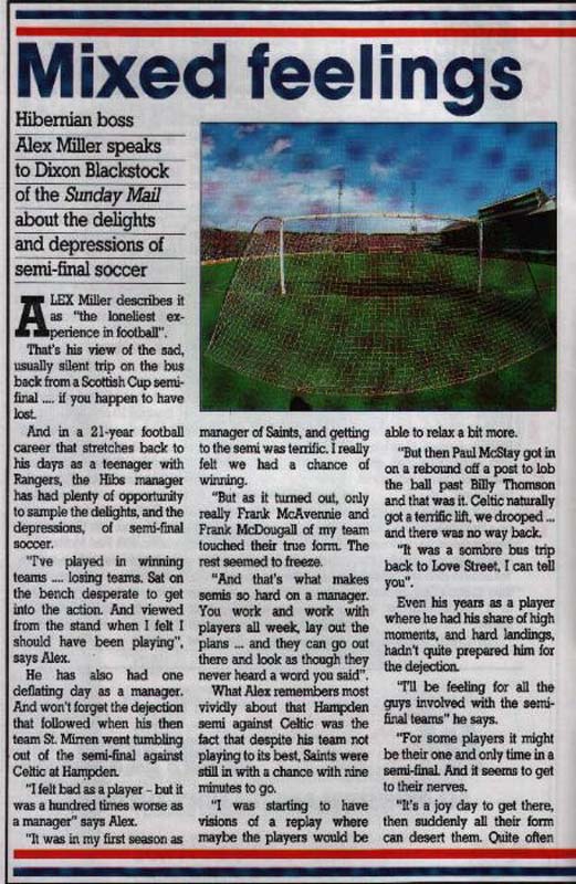 Sat 09 Apr 1988  Hearts 1  Celtic 2 