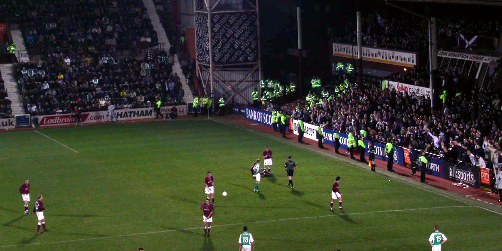 Sun 23 Nov 2003  Hearts 2  Hibernian 0 