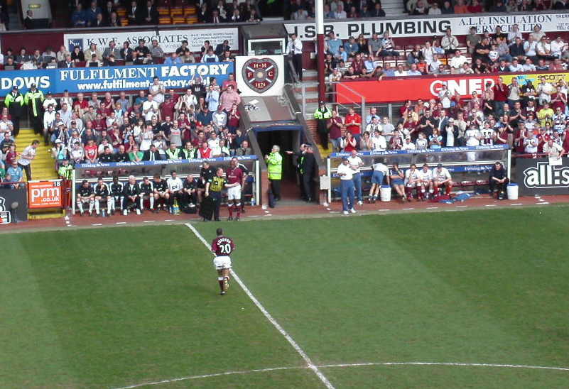 Sun 25 Apr 2004  Hearts 1  Celtic 1 