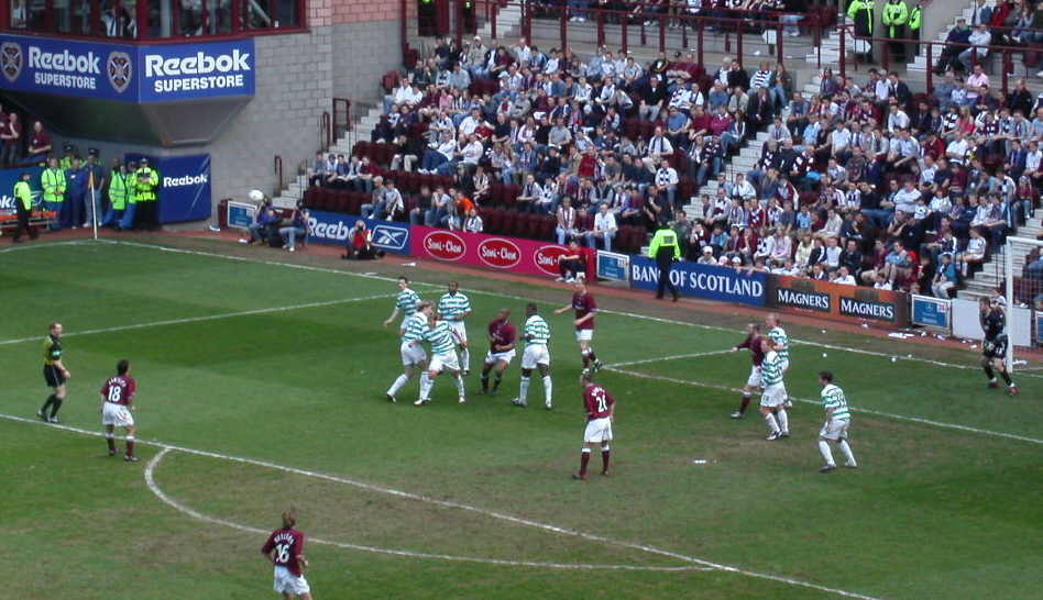 Sun 25 Apr 2004  Hearts 1  Celtic 1 