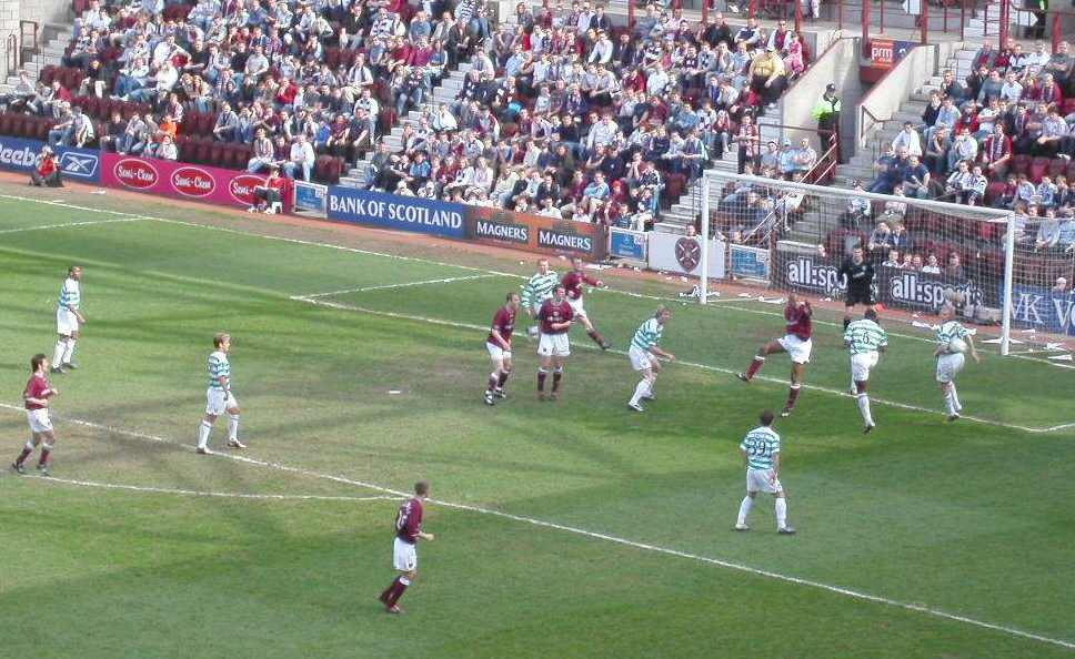 Sun 25 Apr 2004  Hearts 1  Celtic 1 