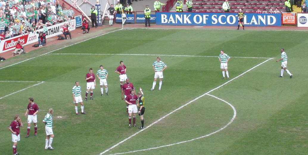 Sun 25 Apr 2004  Hearts 1  Celtic 1 