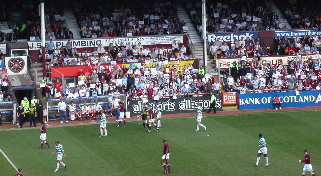 Sun 25 Apr 2004  Hearts 1  Celtic 1 