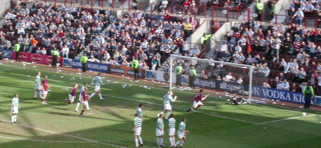 Sun 25 Apr 2004  Hearts 1  Celtic 1 