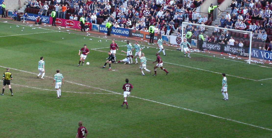 Sun 25 Apr 2004  Hearts 1  Celtic 1 