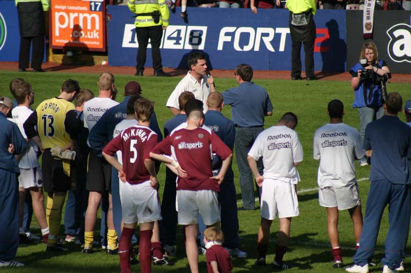 Sun 16 May 2004  Hearts 3  Motherwell 2 