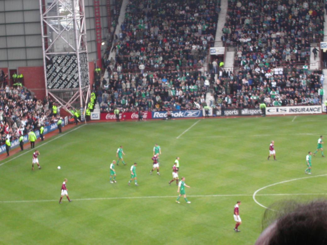 Sun 24 Oct 2004  Hearts 2  Hibernian 1 