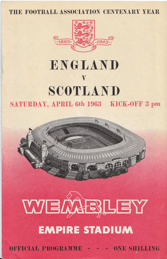 1963040601 England 2-1 Wembley Stadium